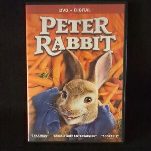 "PETER RABBIT"  COLOR. DVD. RATED PG.  © 2018